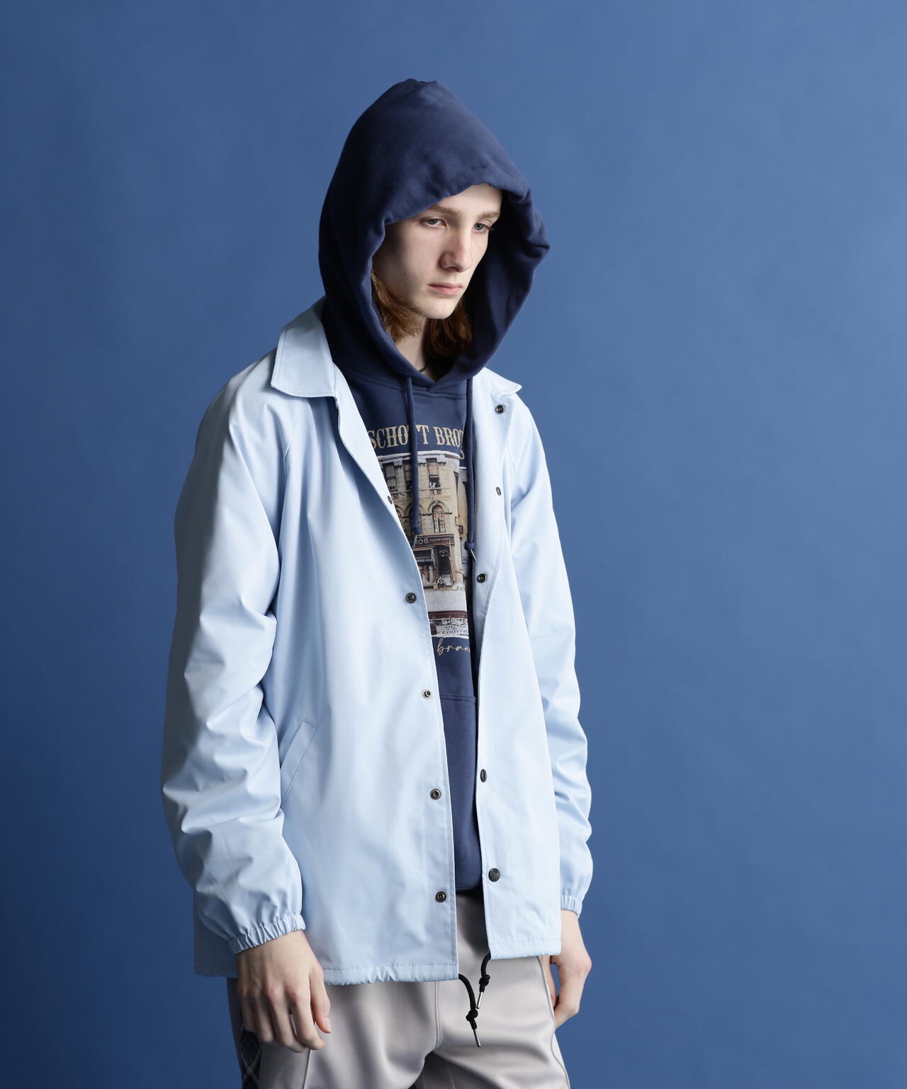 COACH JACKET "$110 PATTERNED LINING" /コーチジャケット'$110パターンライニング'