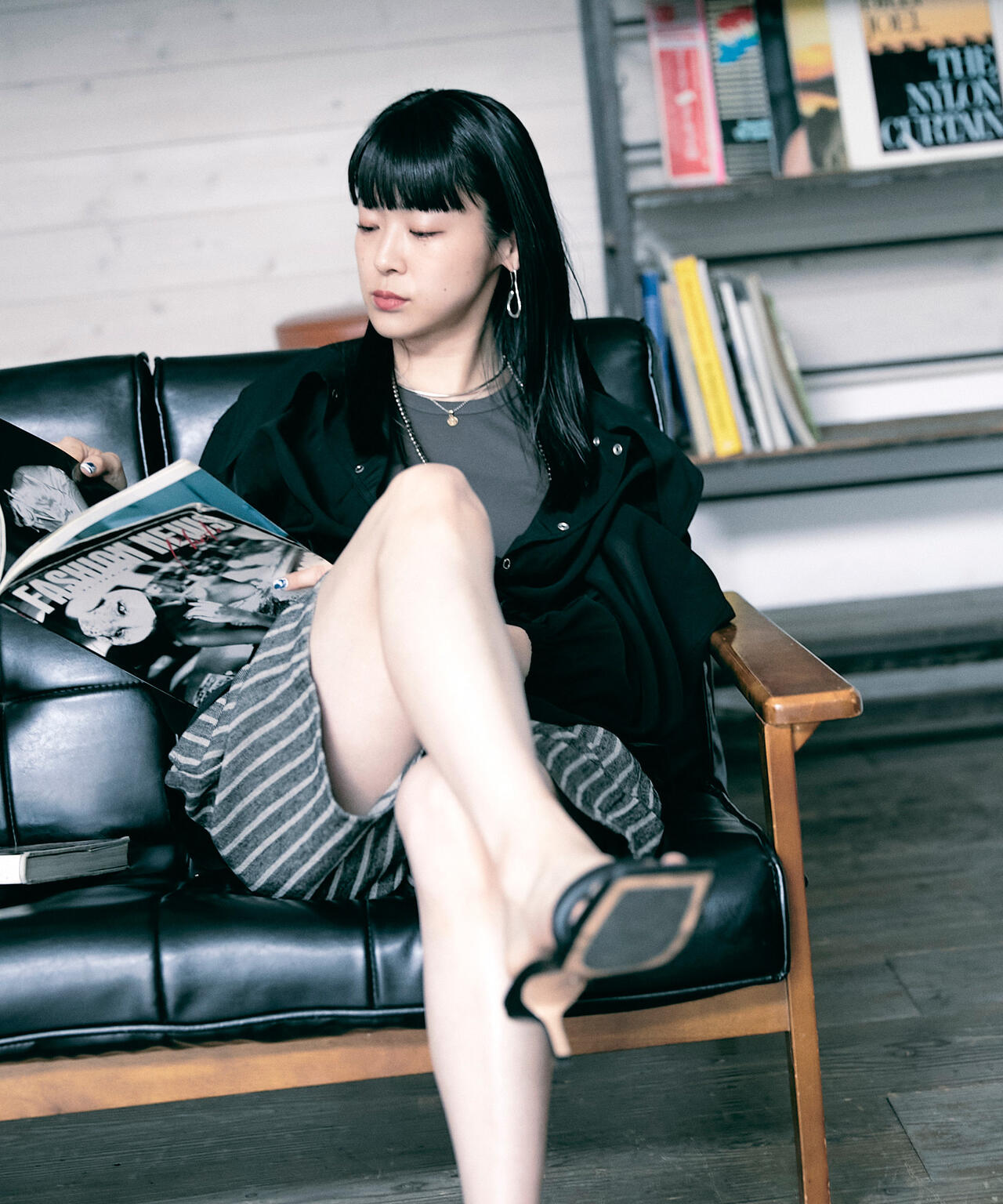 【Women's】xRUMBLE RED/×ランブルレッド/CHIFFON SNOW PARKA/シフォン スノーパーカー