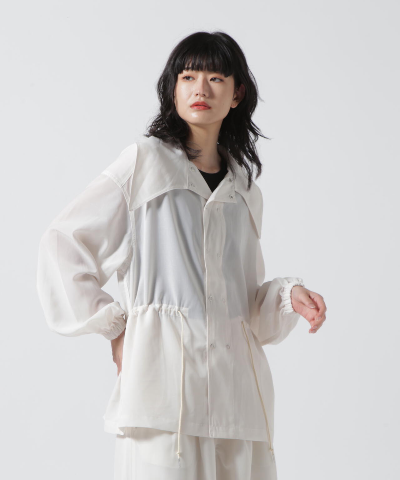 【Women's】xRUMBLE RED/×ランブルレッド/CHIFFON SNOW PARKA/シフォン スノーパーカー