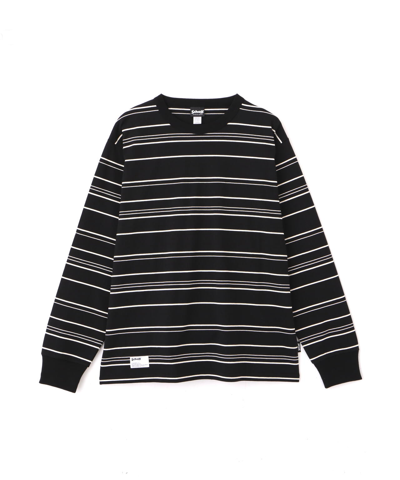 直営限定/RANDOM BORDER LS T-SHIRT/ランダムボーダー ロングTシャツ