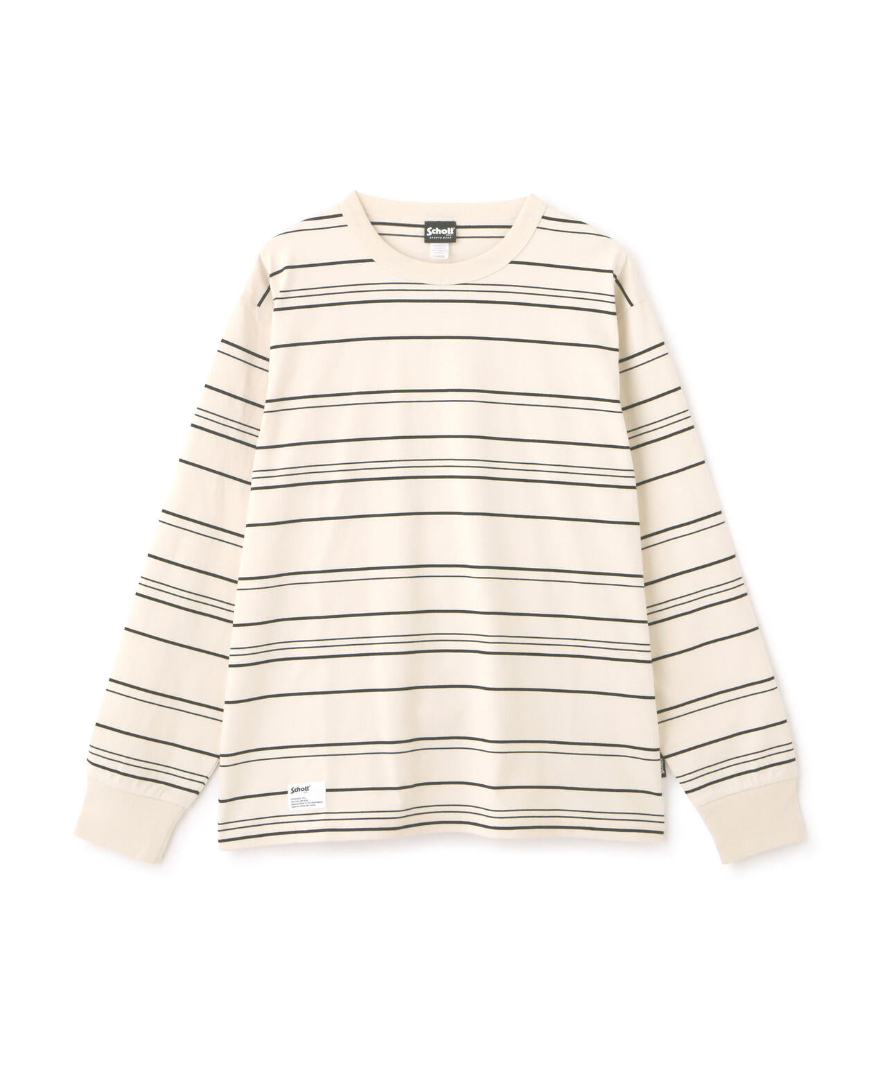 直営限定/RANDOM BORDER LS T-SHIRT/ランダムボーダー ロングTシャツ
