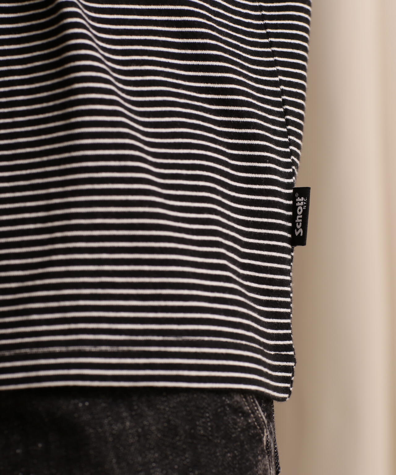 直営限定/BLIND STRIPE LS T-SHIRT/ブラインドストライプ ロングTシャツ