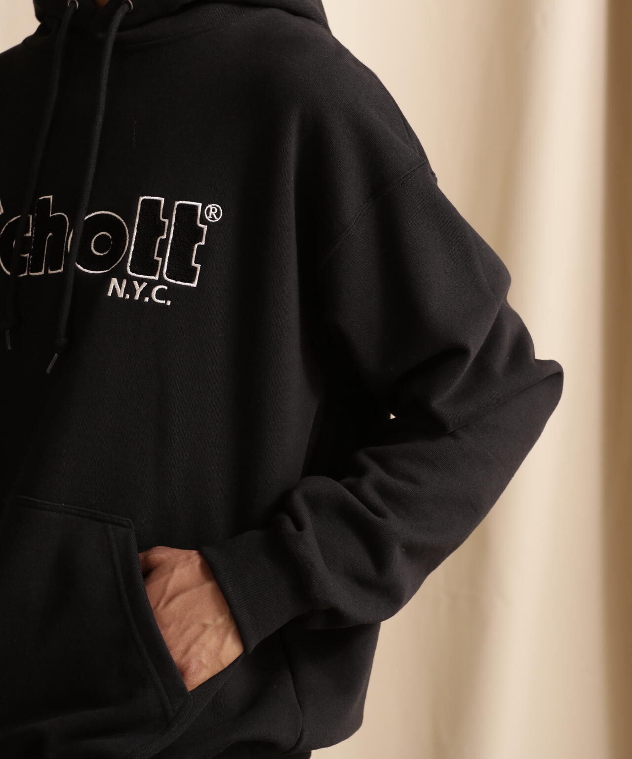 HOODED SWEAT SHENEEL LOGO /シニールロゴ パーカー