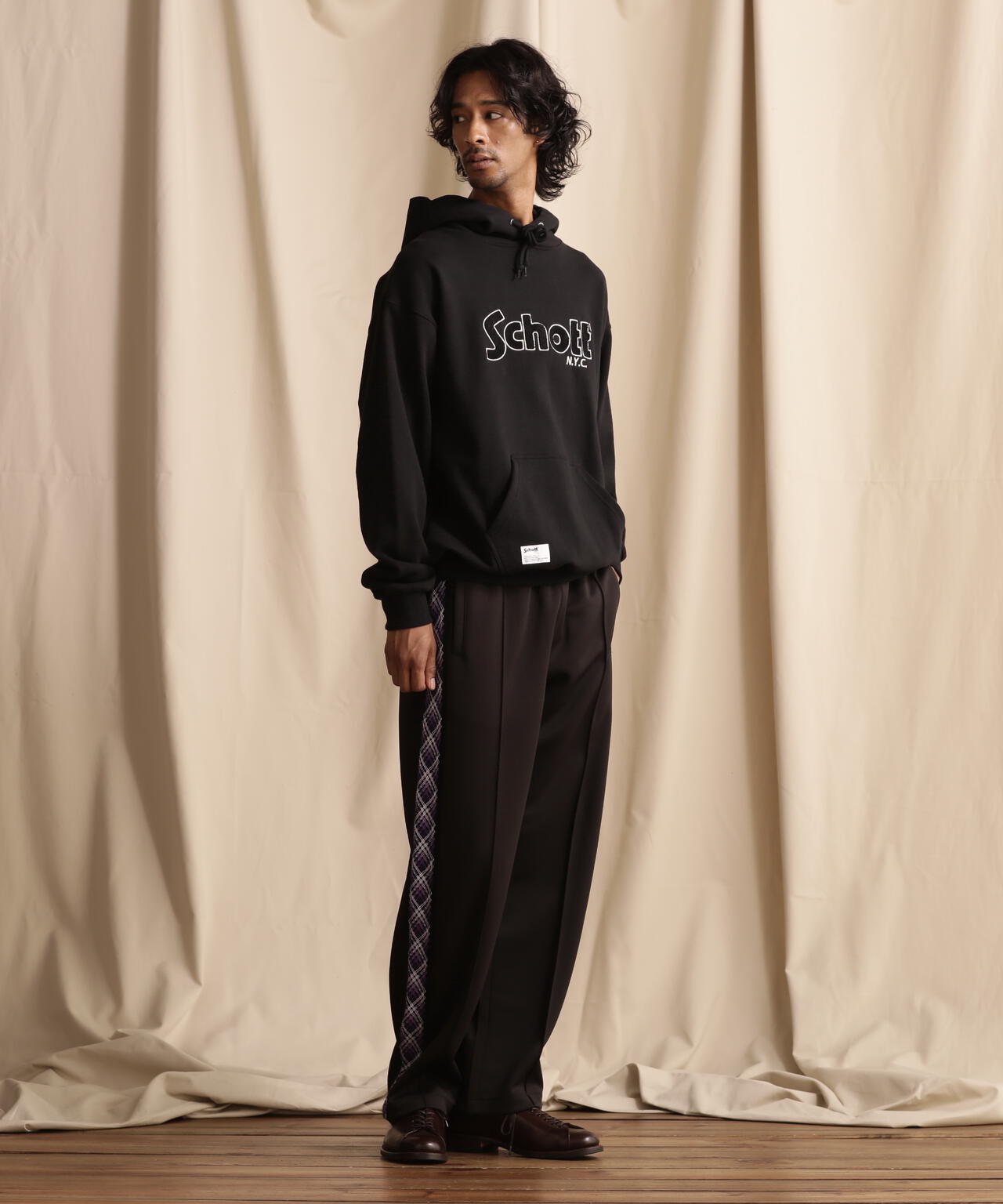 HOODED SWEAT SHENEEL LOGO /シニールロゴ パーカー