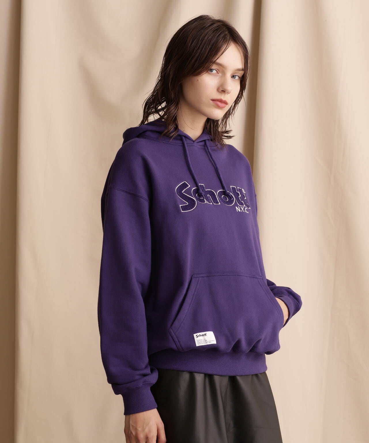 HOODED SWEAT SHENEEL LOGO /シニールロゴ パーカー