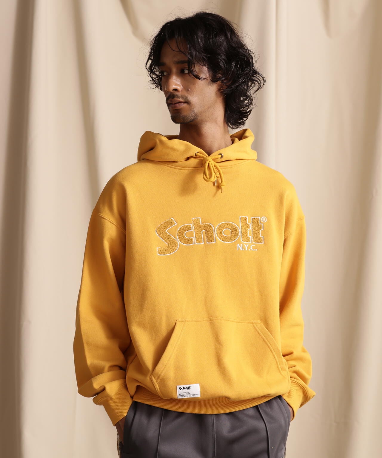 HOODED SWEAT SHENEEL LOGO /シニールロゴ パーカー