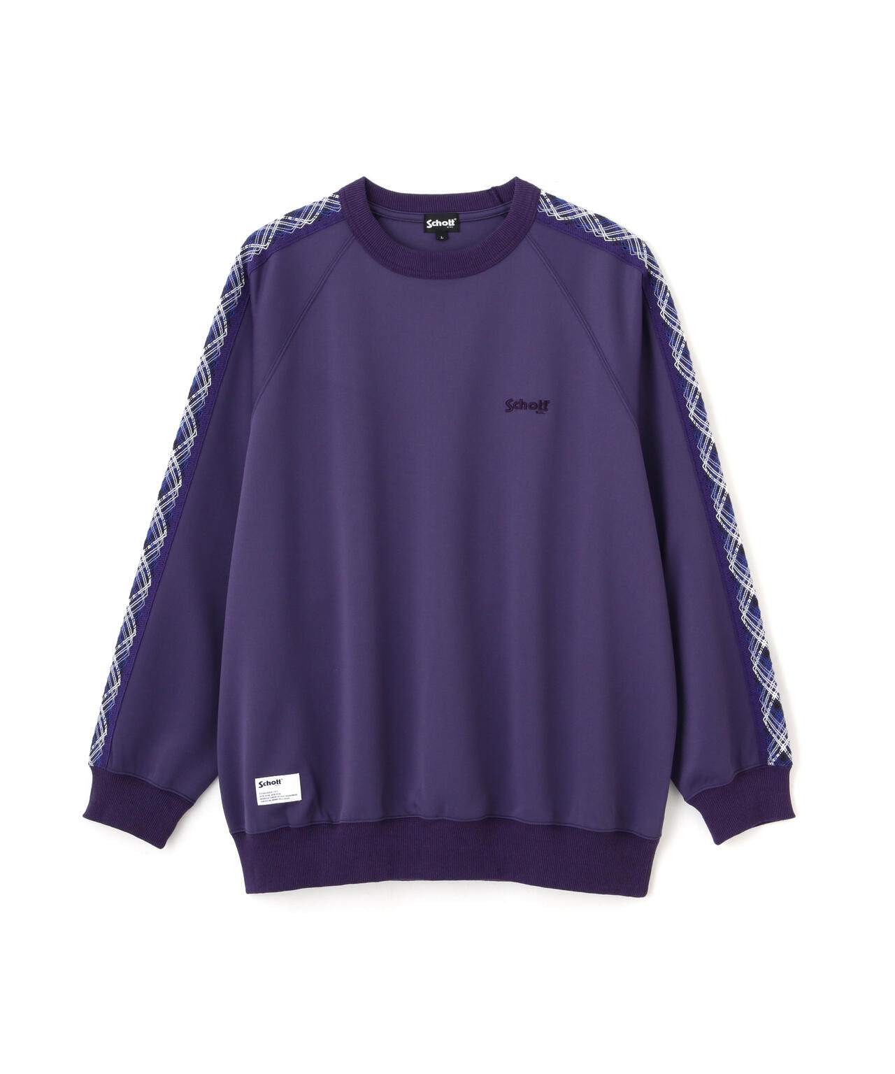 TAPING JERSEY CREW SWEAT/テーピング ジャージ クルースウェット