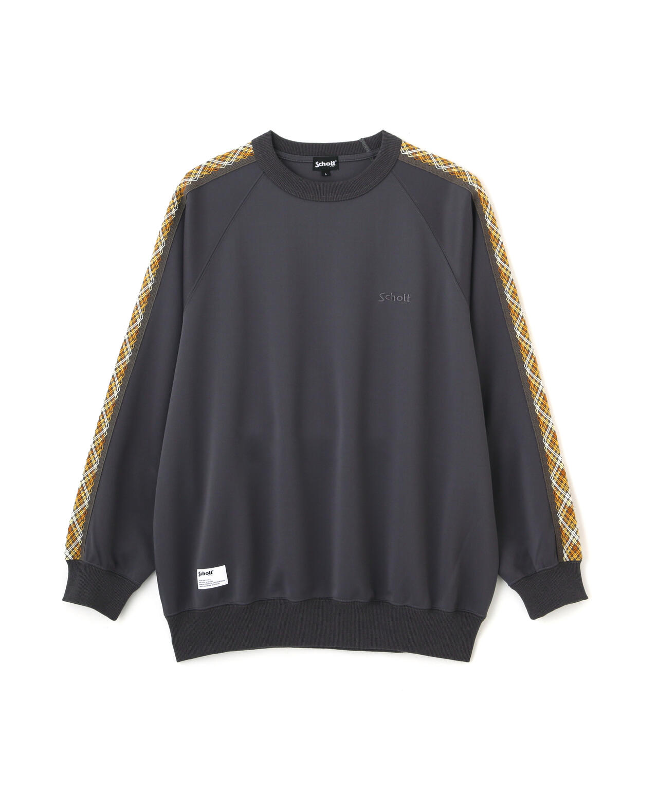 TAPING JERSEY CREW SWEAT/テーピング ジャージ クルースウェット
