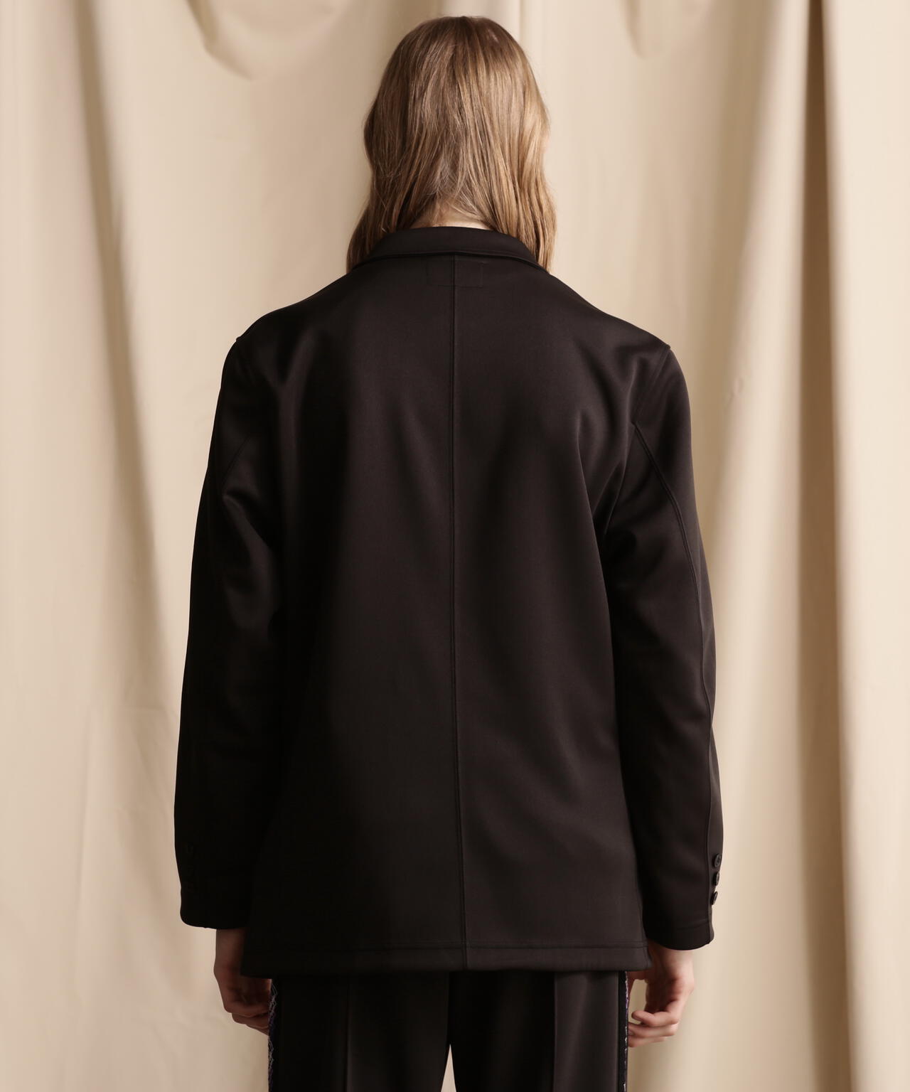 DOUBLE BREAST JERSEY JACKET/ダブルブレスト ジャージジャケット