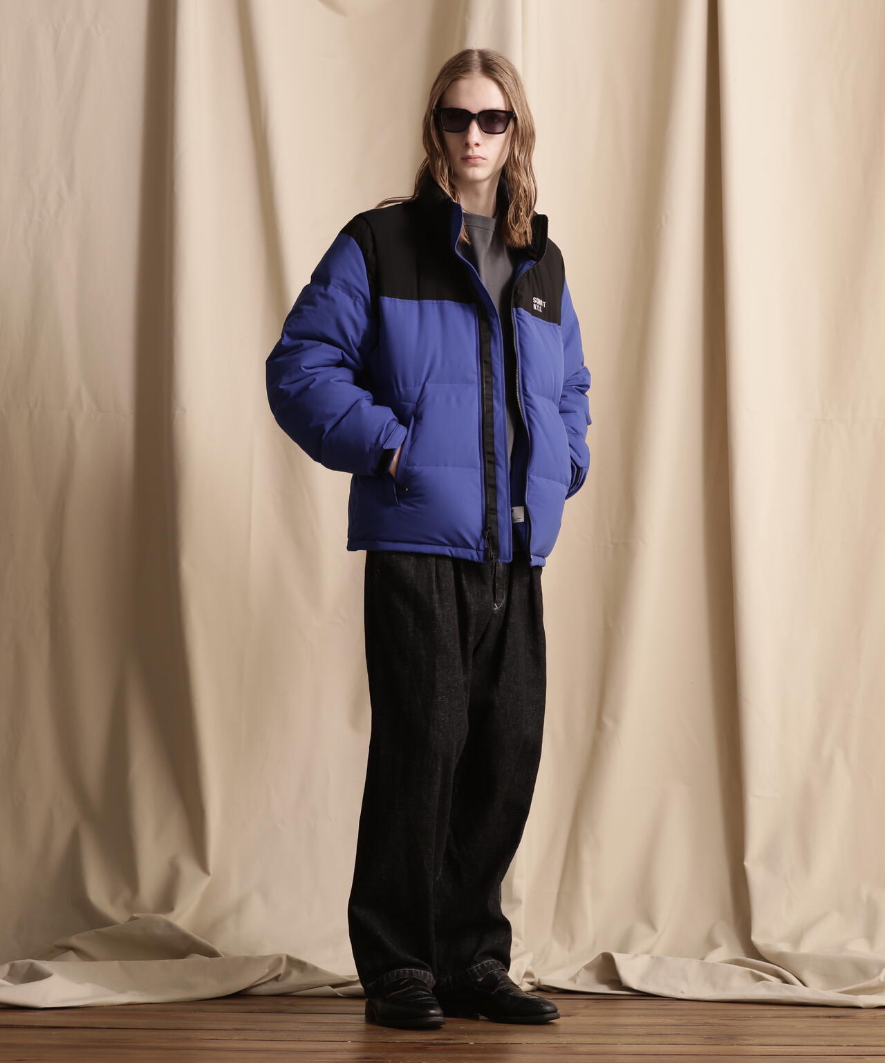 2WAY 2TONE DOWN JACKET/2ウェイ 2トーン ダウンジャケット