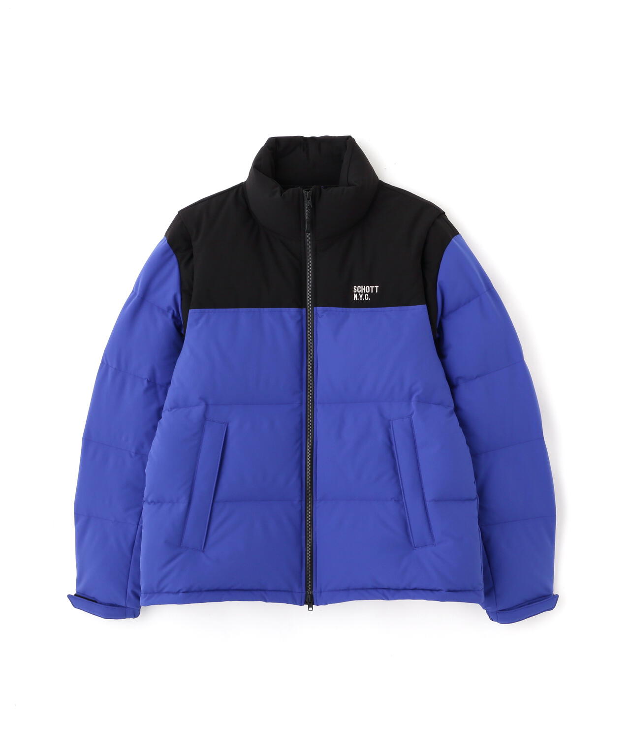 2WAY 2TONE DOWN JACKET/2ウェイ 2トーン ダウンジャケット