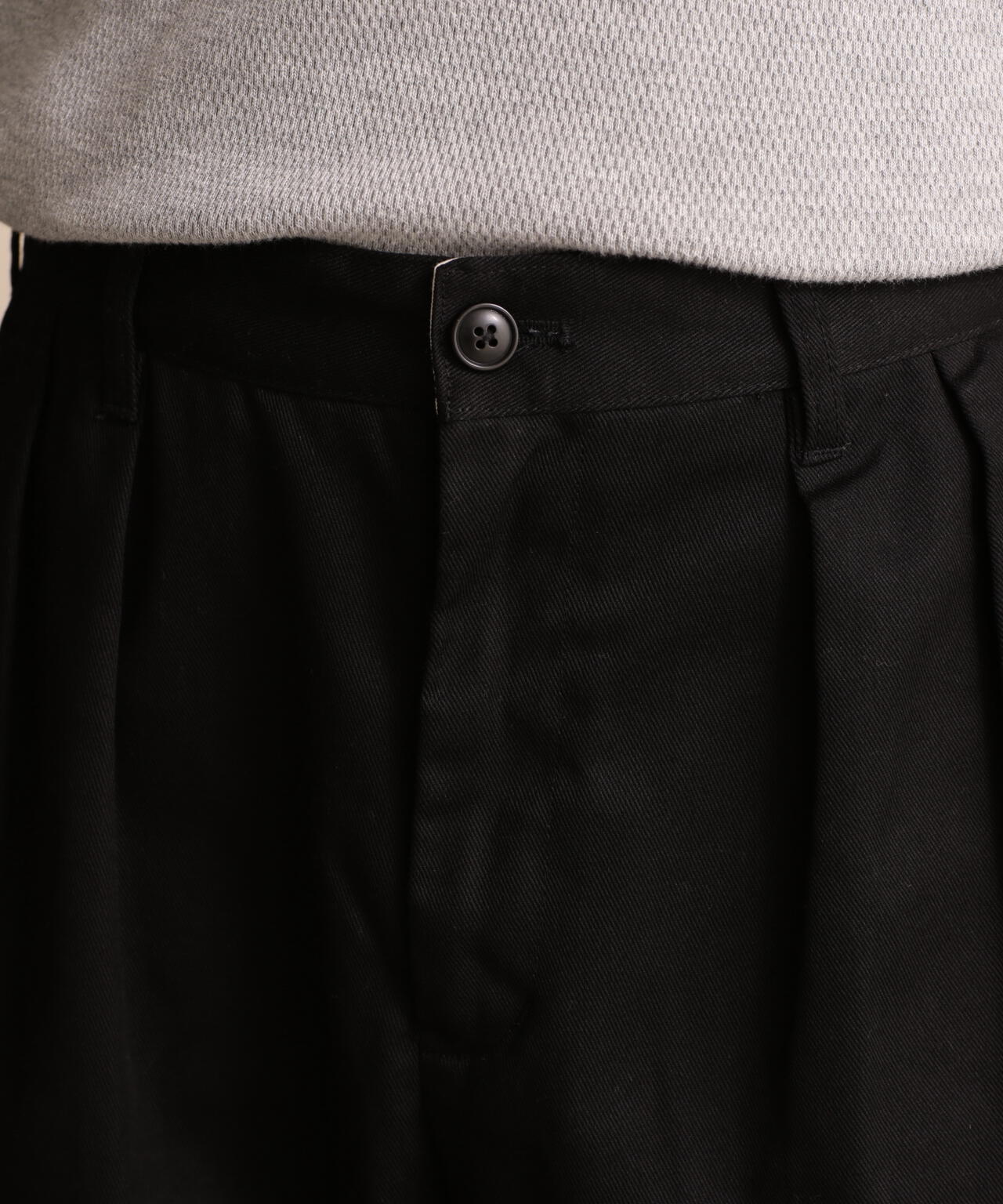 TC DOUBLE PLEATED WIDE PANTS/2タック パンツ
