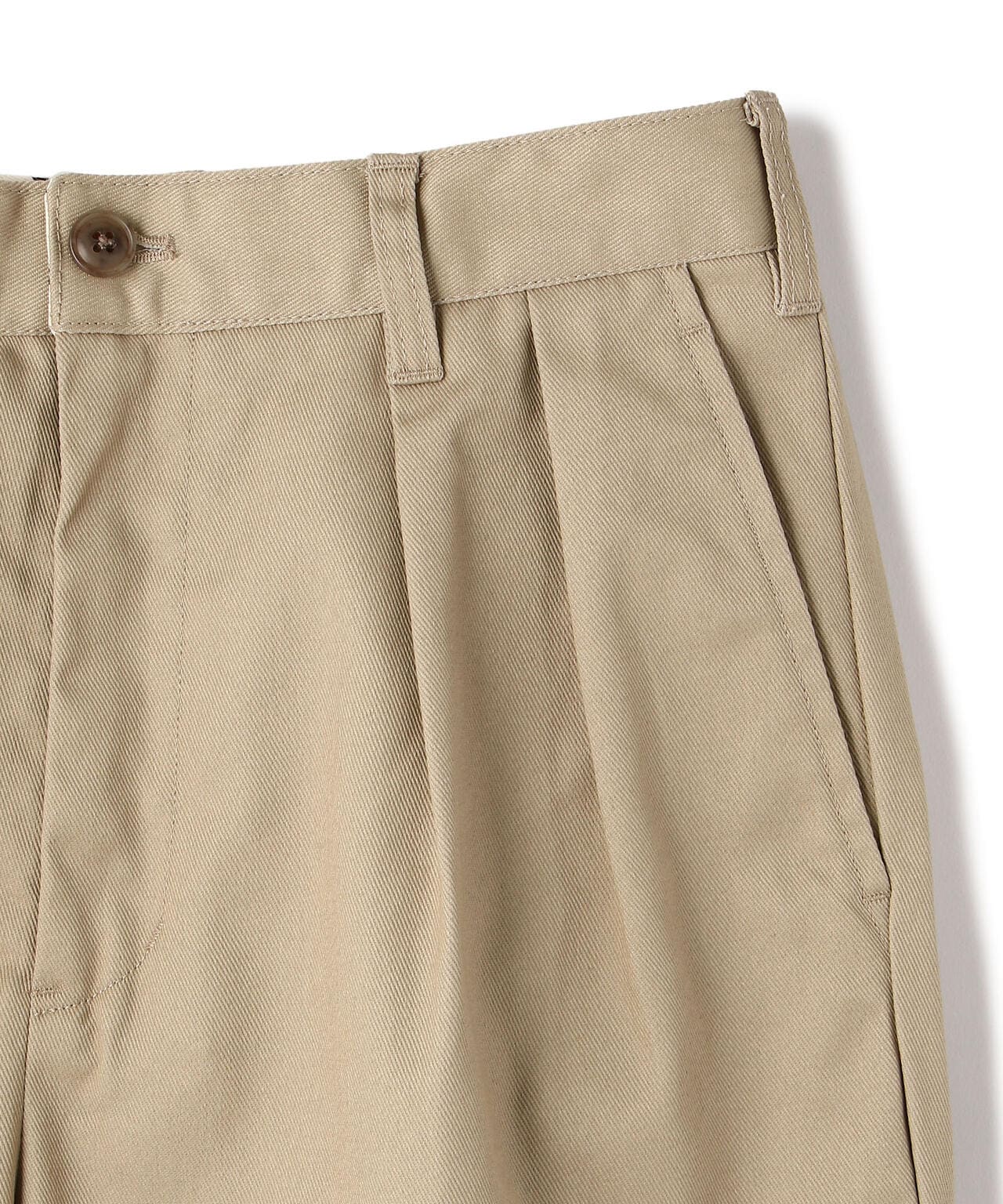 TC DOUBLE PLEATED WIDE PANTS/2タック パンツ
