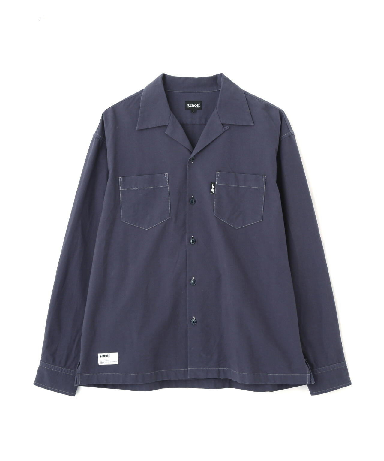 LS FLANNEL SHIRT PLAIN/プレーン フランネルシャツ