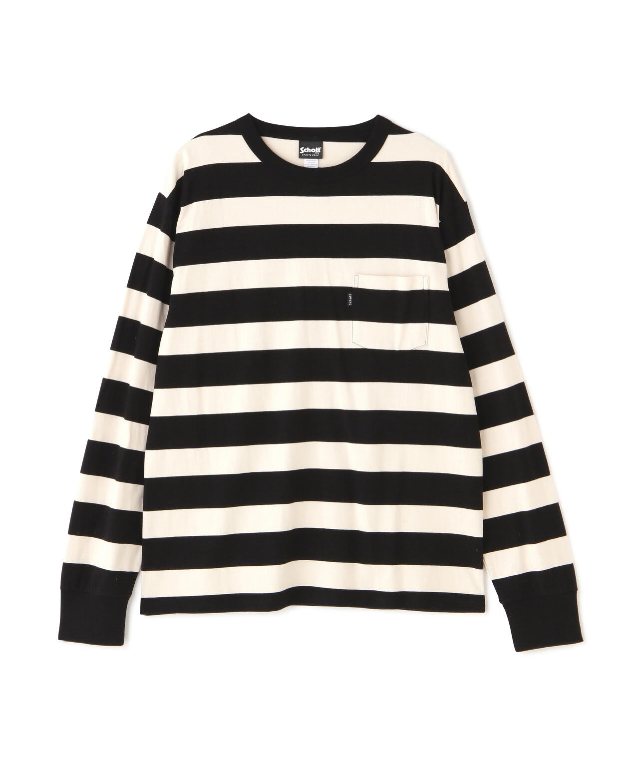 WIDE BORDER POCKET T-SHIRT/ワイドボーダー ポケットTシャツ