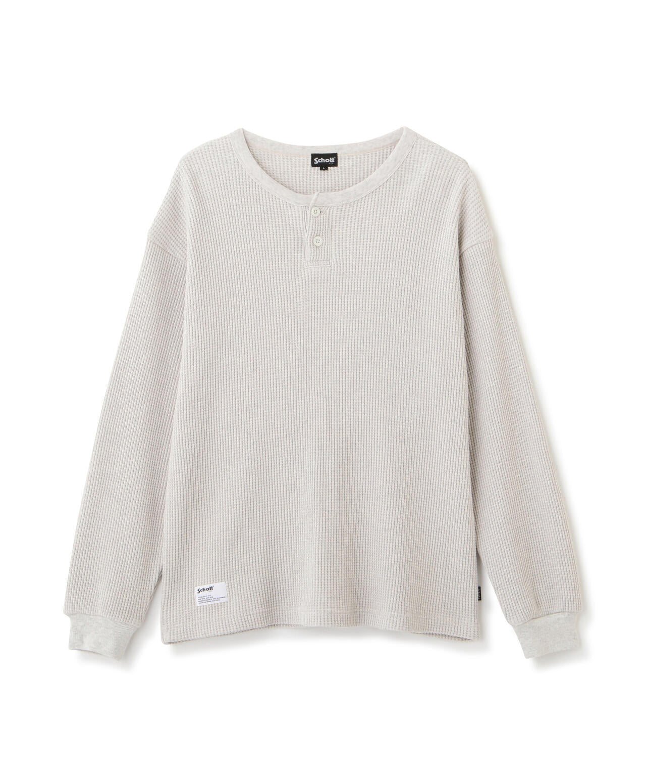 THERMAL PIGMENT O/D HENRY NECK T-SHIRT