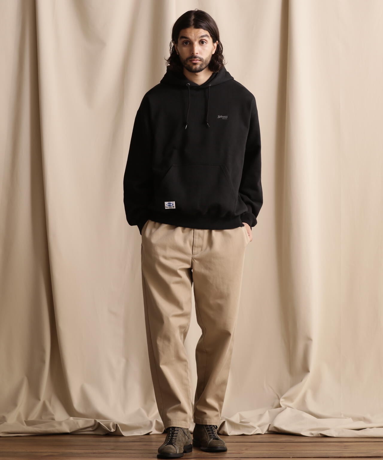 WEB LIMITED/HOODED SWEAT OVAL CHENILLE LOGO/オーバル ロゴ パーカー