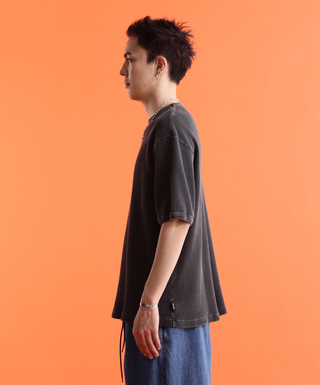 THERMAL PIGMENT O/D S/S T-SHIRT/サーマル オーバーダイ Tシャツ