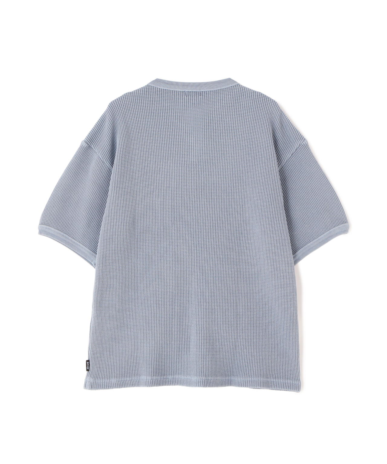 THERMAL PIGMENT O/D HENLEY NECK T-SHIRT/サーマル オーバーダイ ヘンリーネック Tシャツ
