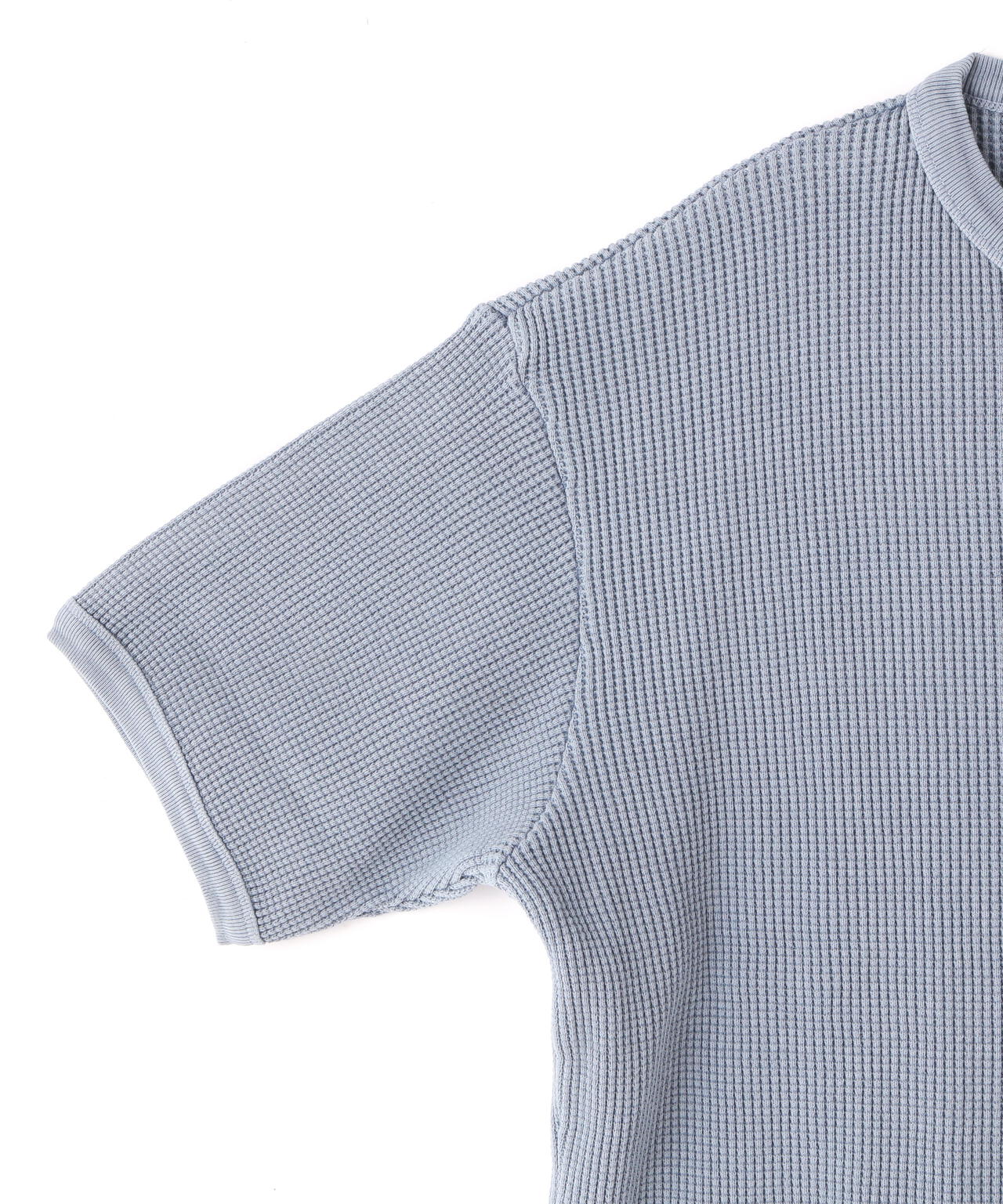 THERMAL PIGMENT O/D HENLEY NECK T-SHIRT/サーマル オーバーダイ ヘンリーネック Tシャツ