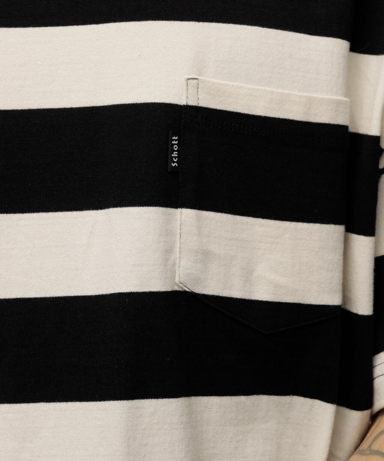 WIDE BORDER POCKET T-SHIRT/ワイドボーダー ポケットTシャツ