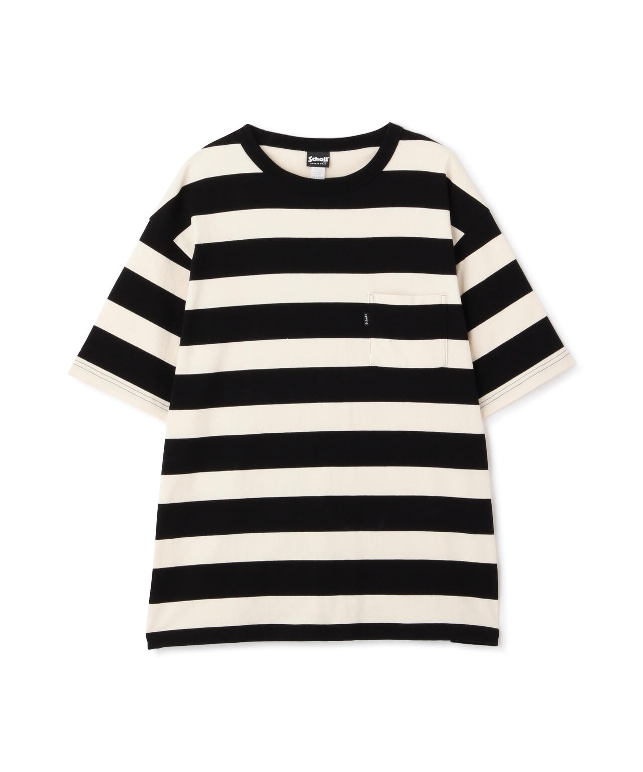 WIDE BORDER POCKET T-SHIRT/ワイドボーダー ポケットTシャツ