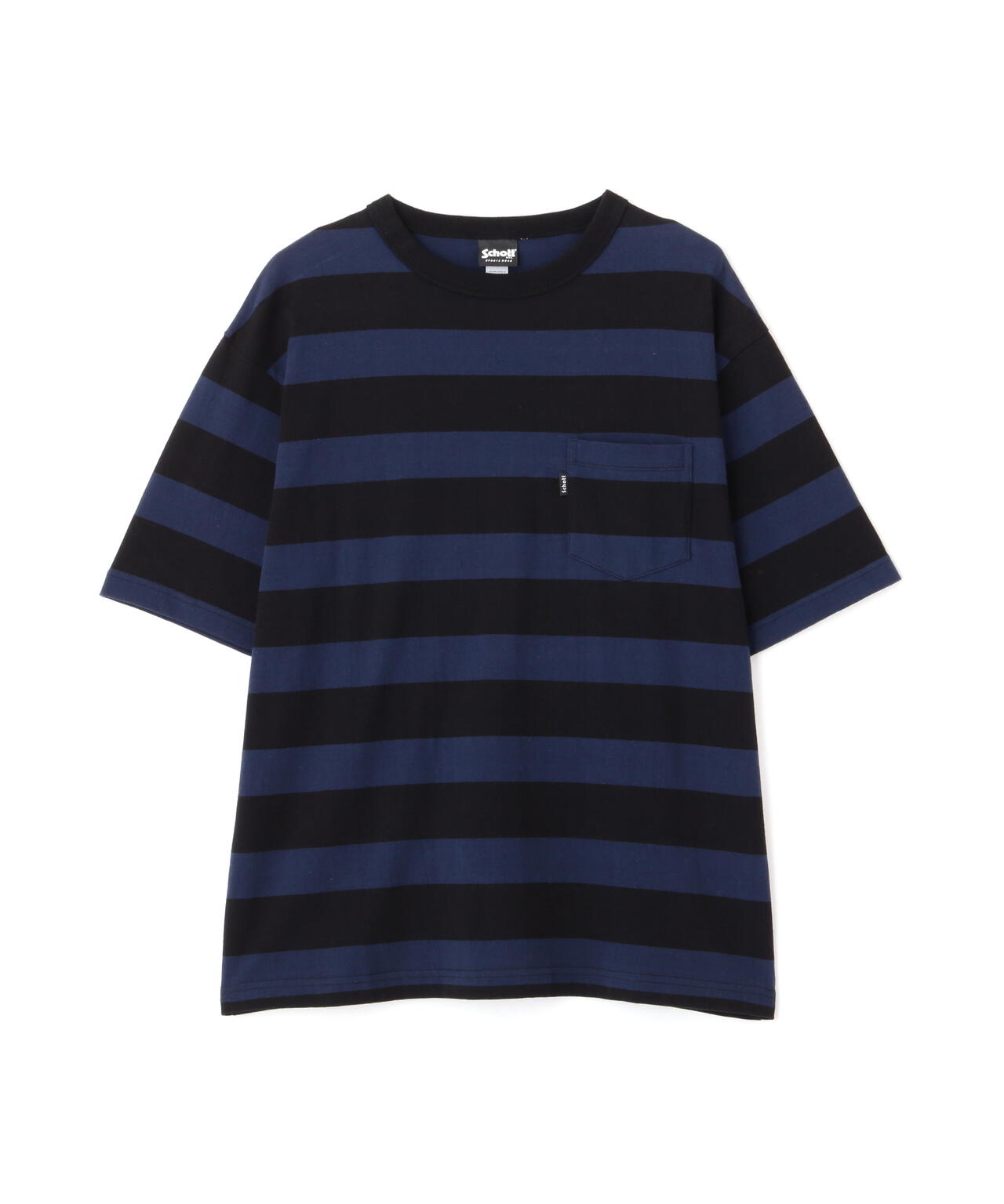 WIDE BORDER POCKET T-SHIRT/ワイドボーダー ポケットTシャツ