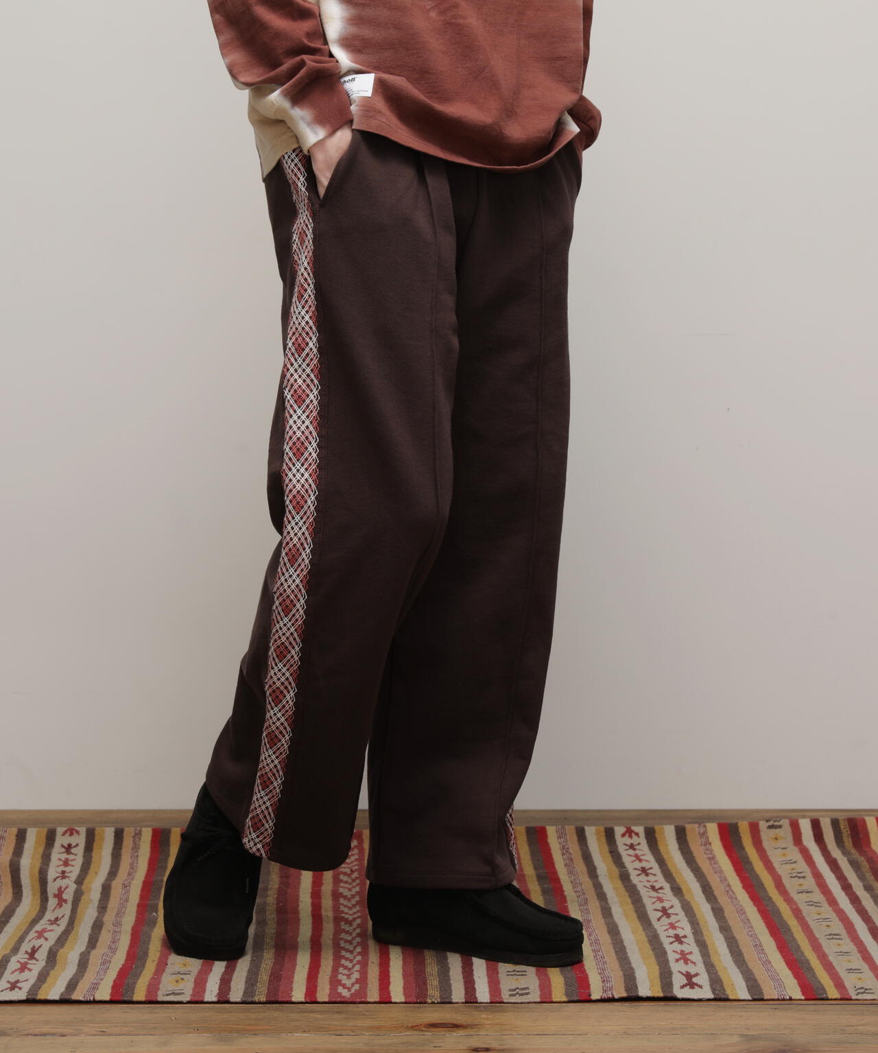 BRAID SWEATPANTS/ブレイド スウェットパンツ