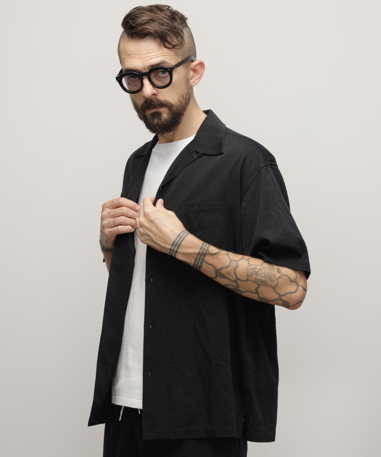 CR PLAIN SHIRT/プレーンシャツ