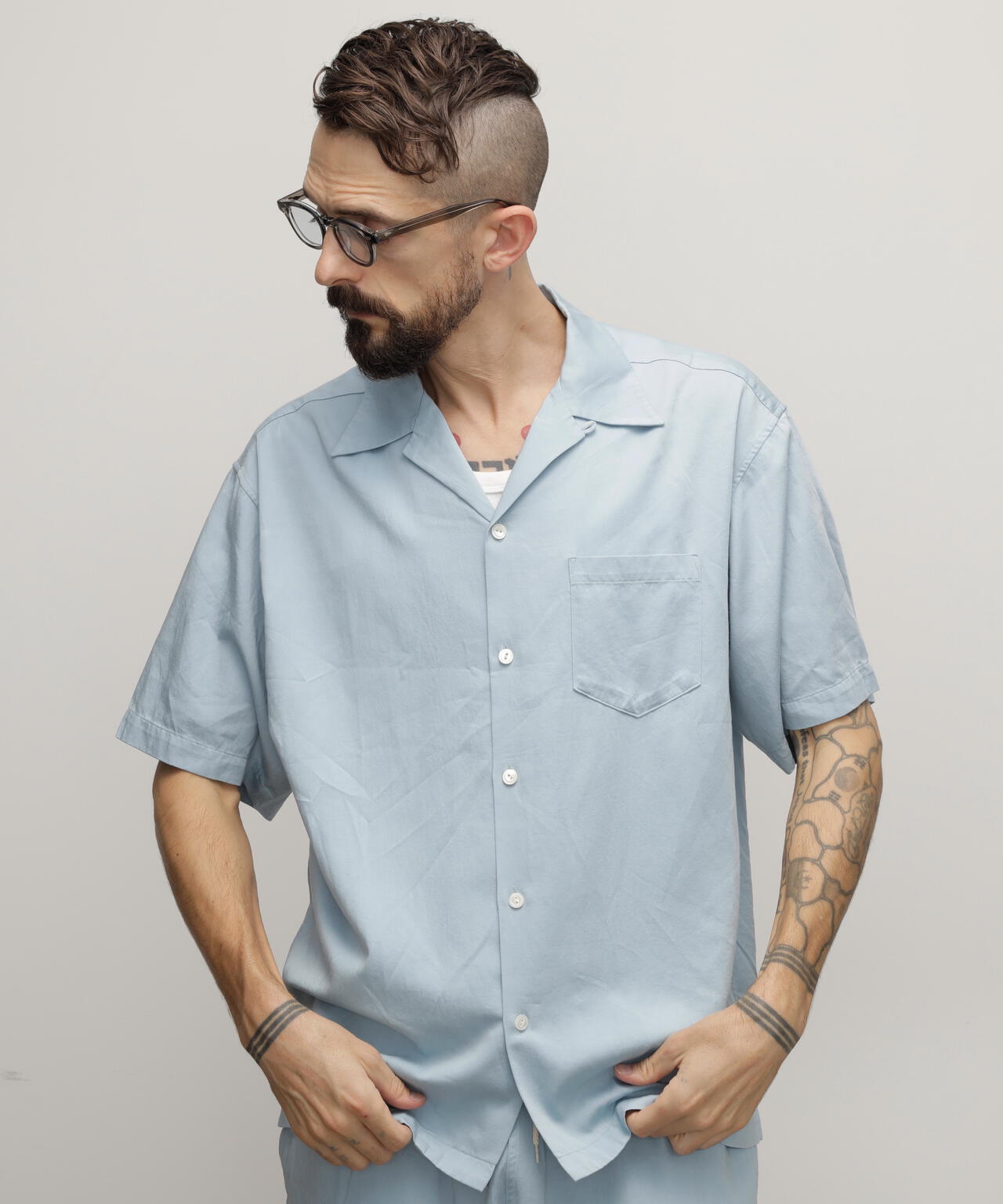 CR PLAIN SHIRT/プレーンシャツ