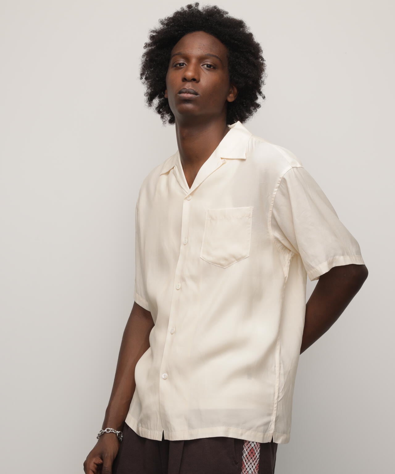 RAYON SHIRT"LADY WITH THE DRAGON”/レーヨンシャツ 'レディ ウィズ ザ ドラゴン'