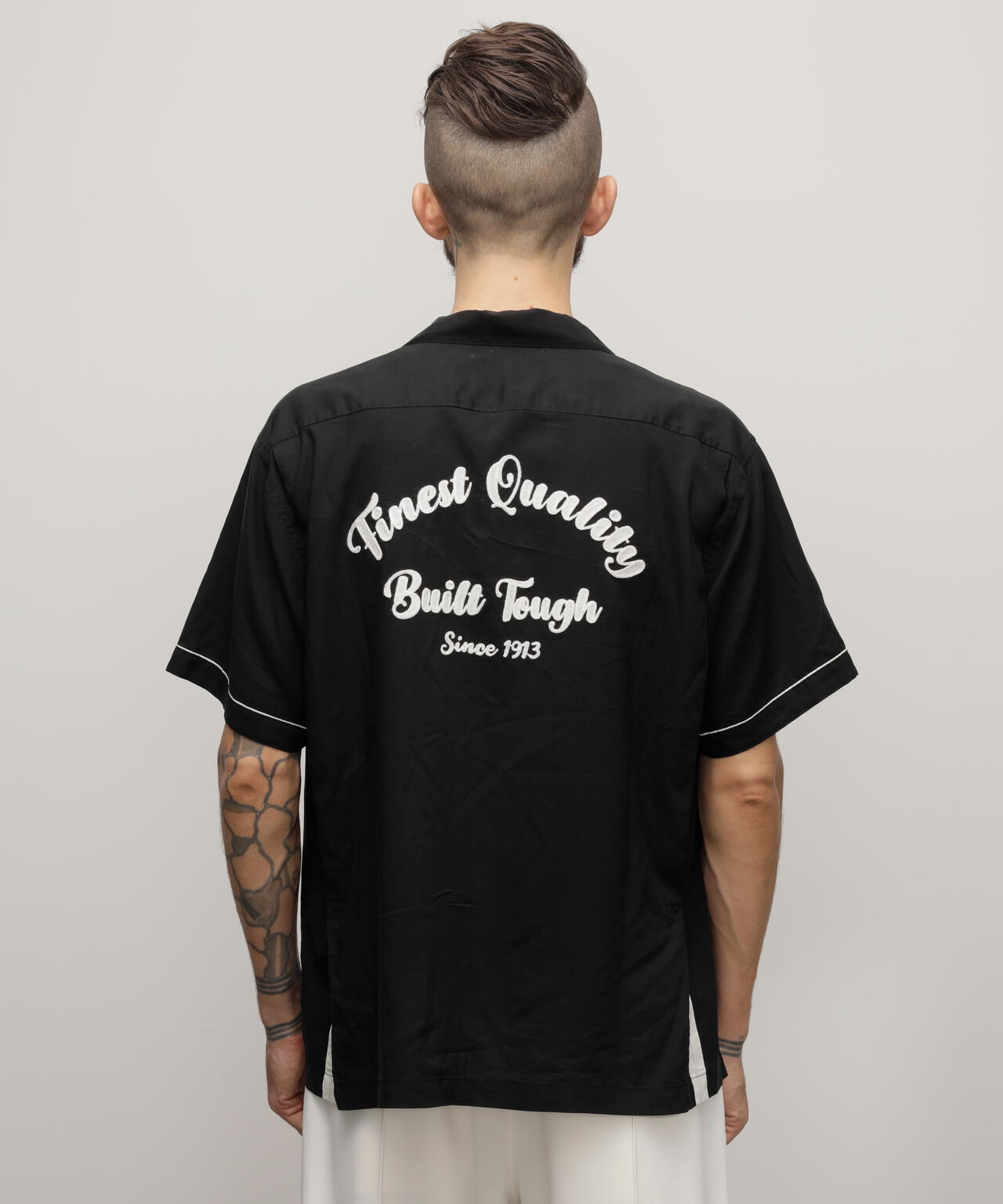 BOWLING SHIRT"FINEST QUALITY BUILT TOUGH"/ボーリングシャツ ファイネスト クオリティ ビルド タフ