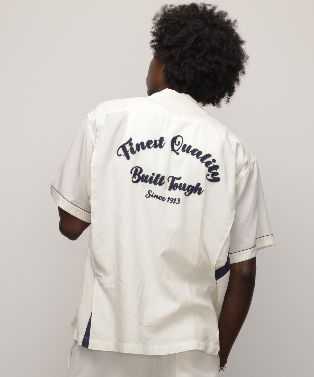 BOWLING SHIRT"FINEST QUALITY BUILT TOUGH"/ボーリングシャツ ファイネスト クオリティ ビルド タフ