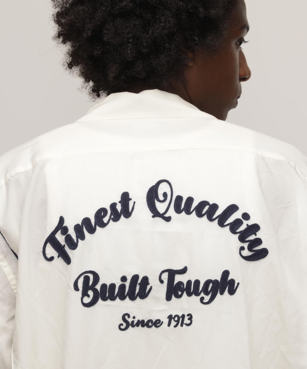 BOWLING SHIRT"FINEST QUALITY BUILT TOUGH"/ボーリングシャツ ファイネスト クオリティ ビルド タフ