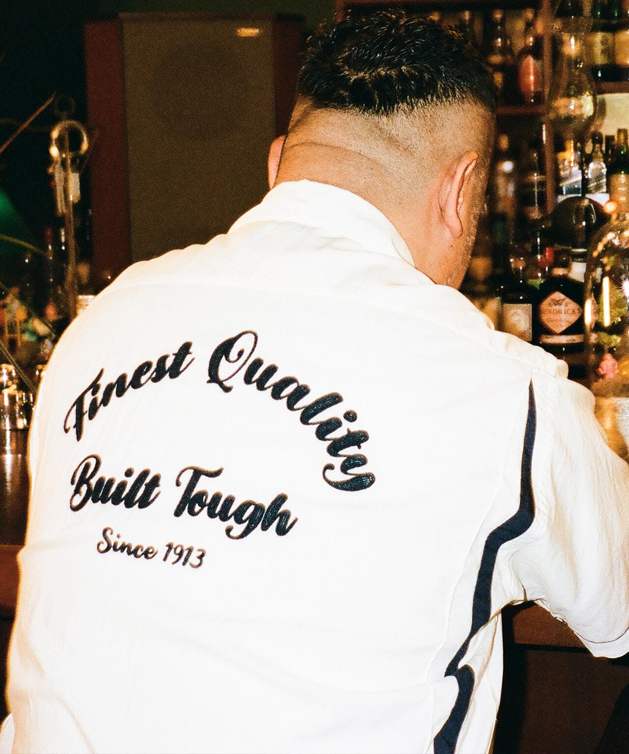 BOWLING SHIRT"FINEST QUALITY BUILT TOUGH"/ボーリングシャツ ファイネスト クオリティ ビルド タフ