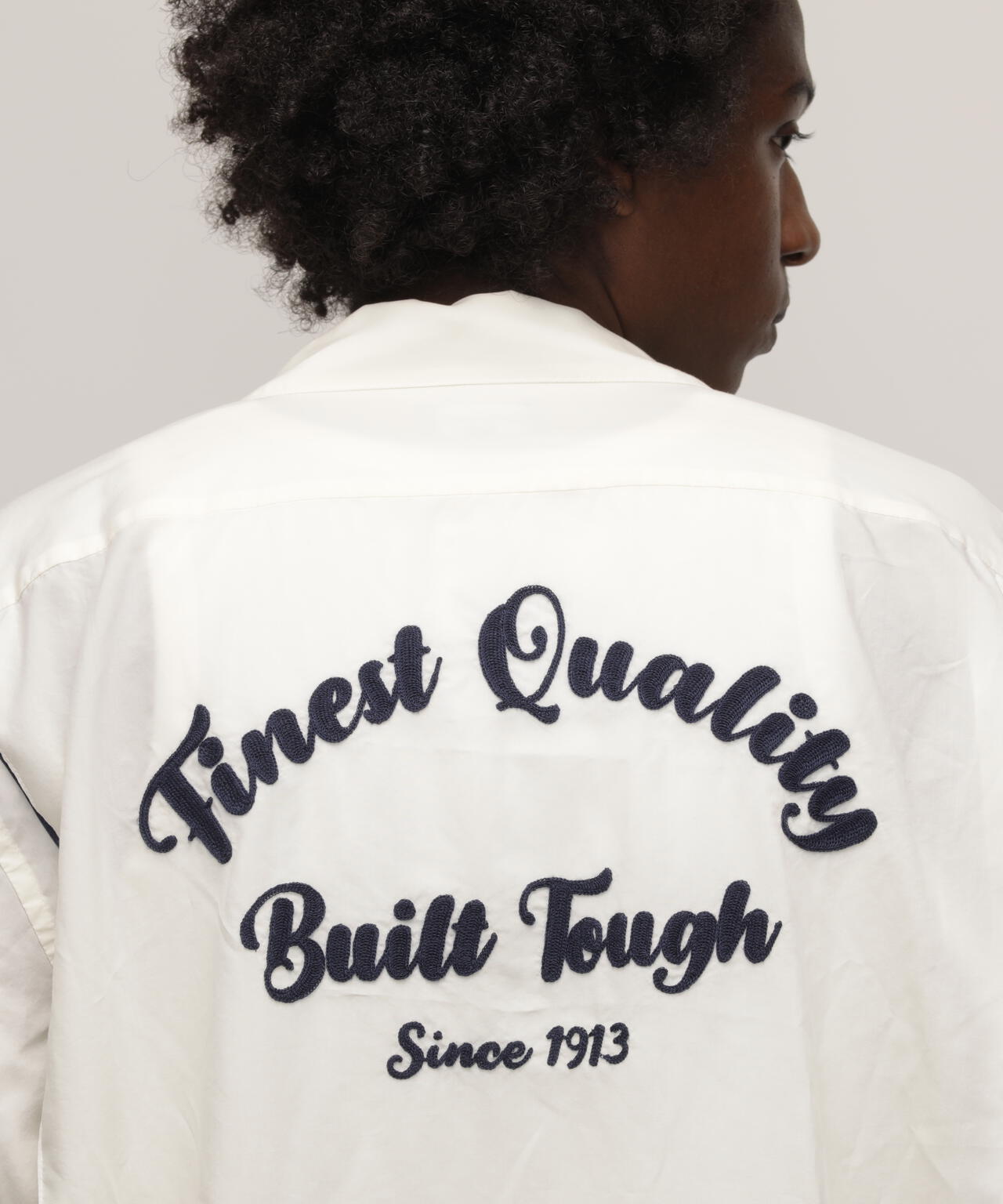 BOWLING SHIRT"FINEST QUALITY BUILT TOUGH"/ボーリングシャツ ファイネスト クオリティ ビルド タフ