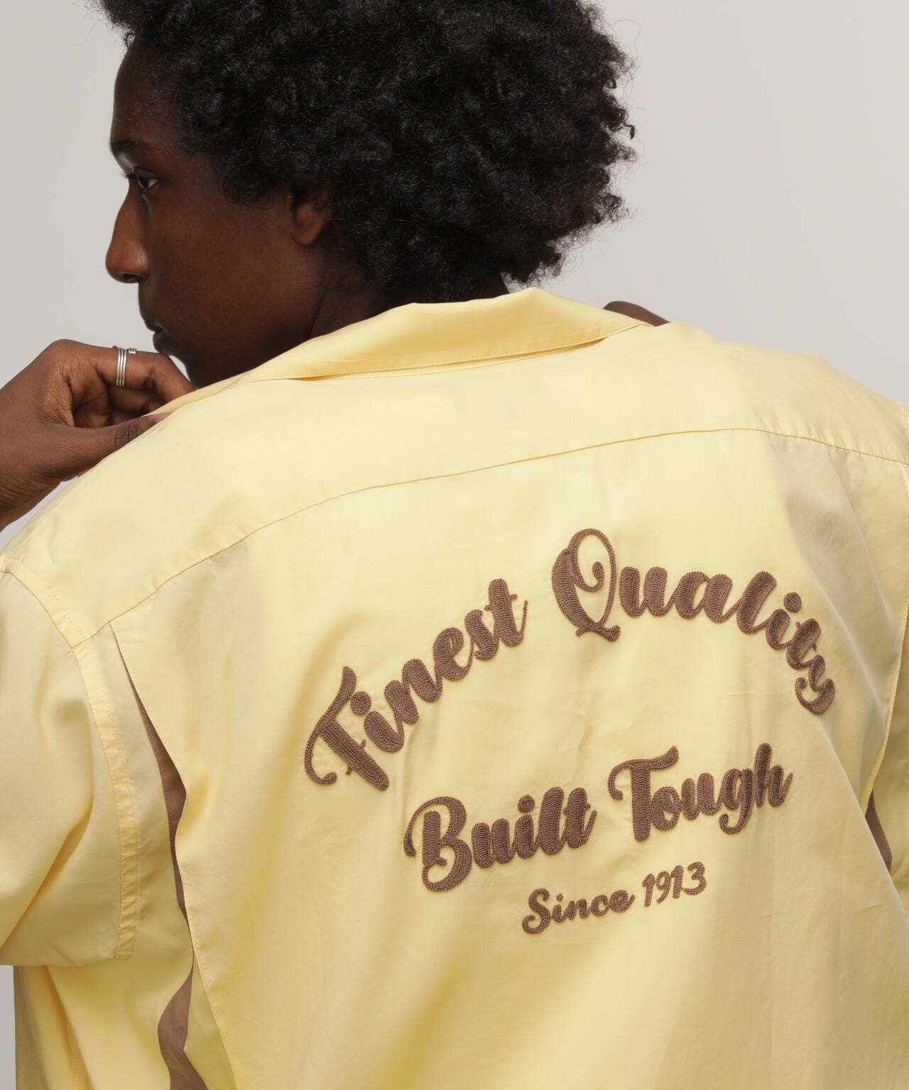 BOWLING SHIRT"FINEST QUALITY BUILT TOUGH"/ボーリングシャツ ファイネスト クオリティ ビルド タフ