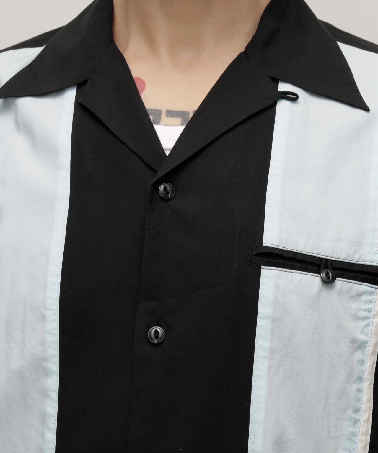 LYOCELL SHIRT "50's 2TONE"/リヨセルシャツ "50's 2トーン"