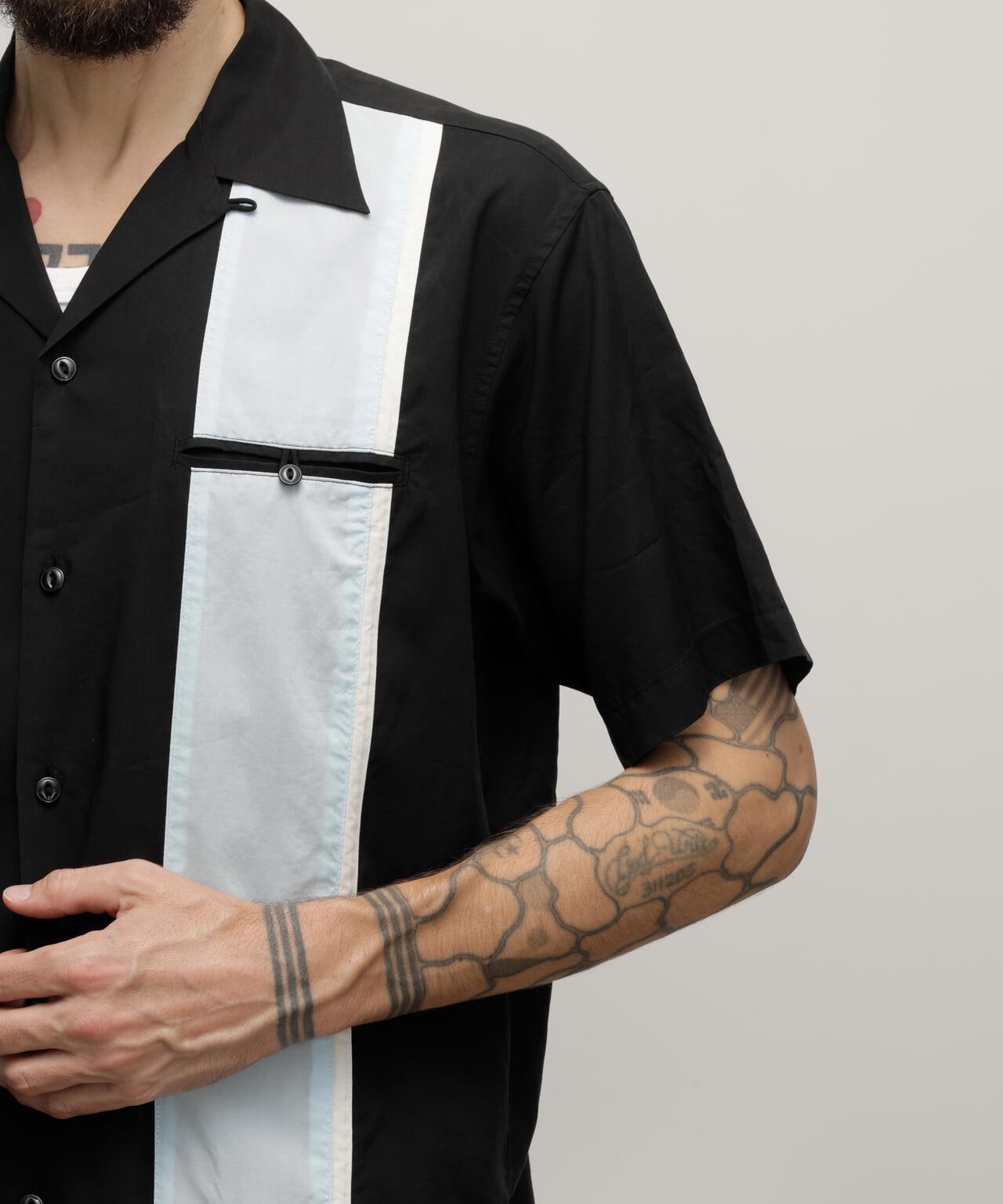 LYOCELL SHIRT "50's 2TONE"/リヨセルシャツ "50's 2トーン"