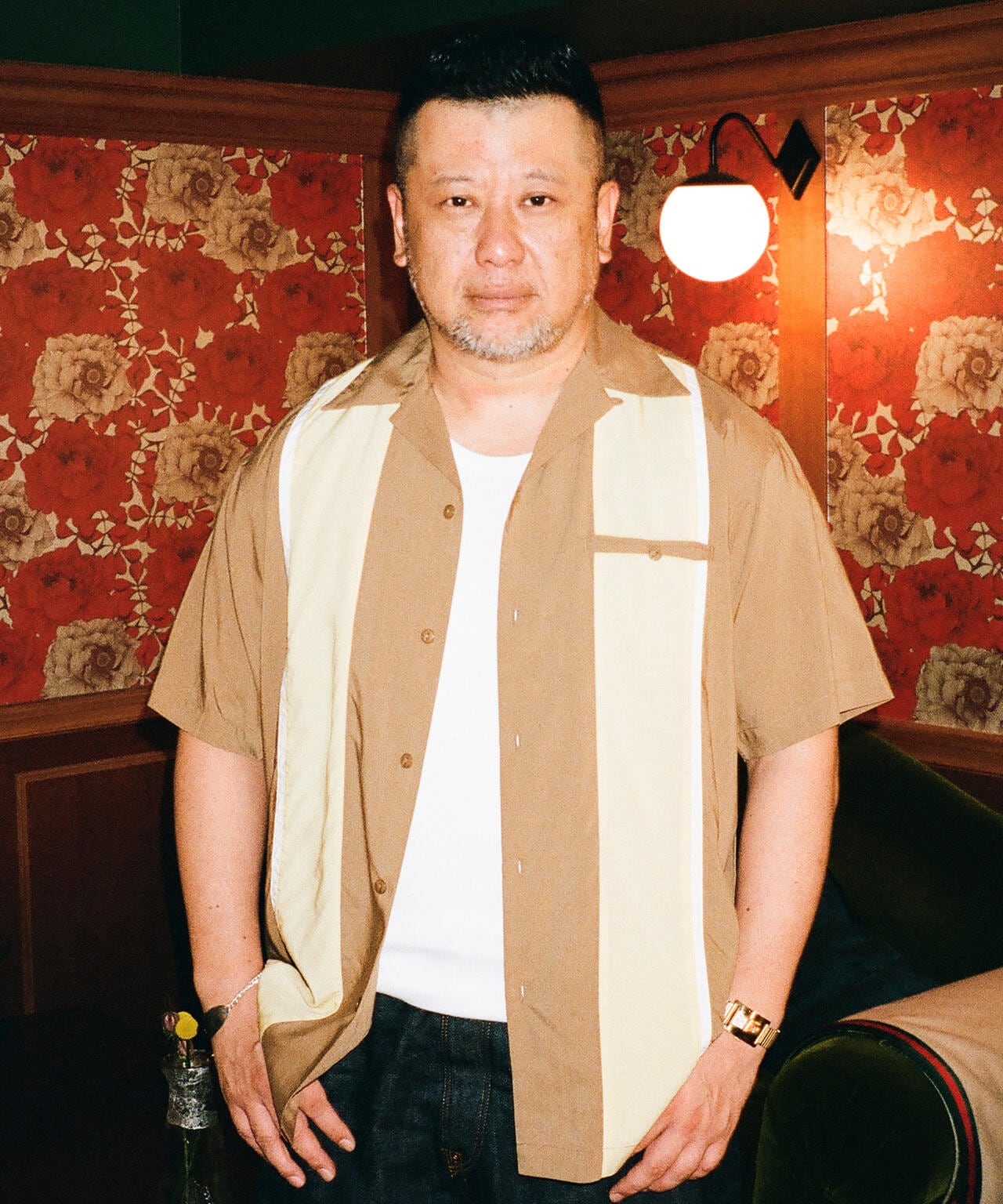 LYOCELL SHIRT "50's 2TONE"/リヨセルシャツ "50's 2トーン"