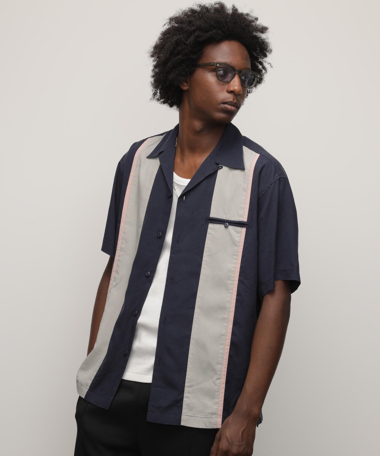 LYOCELL SHIRT "50's 2TONE"/リヨセルシャツ "50's 2トーン"