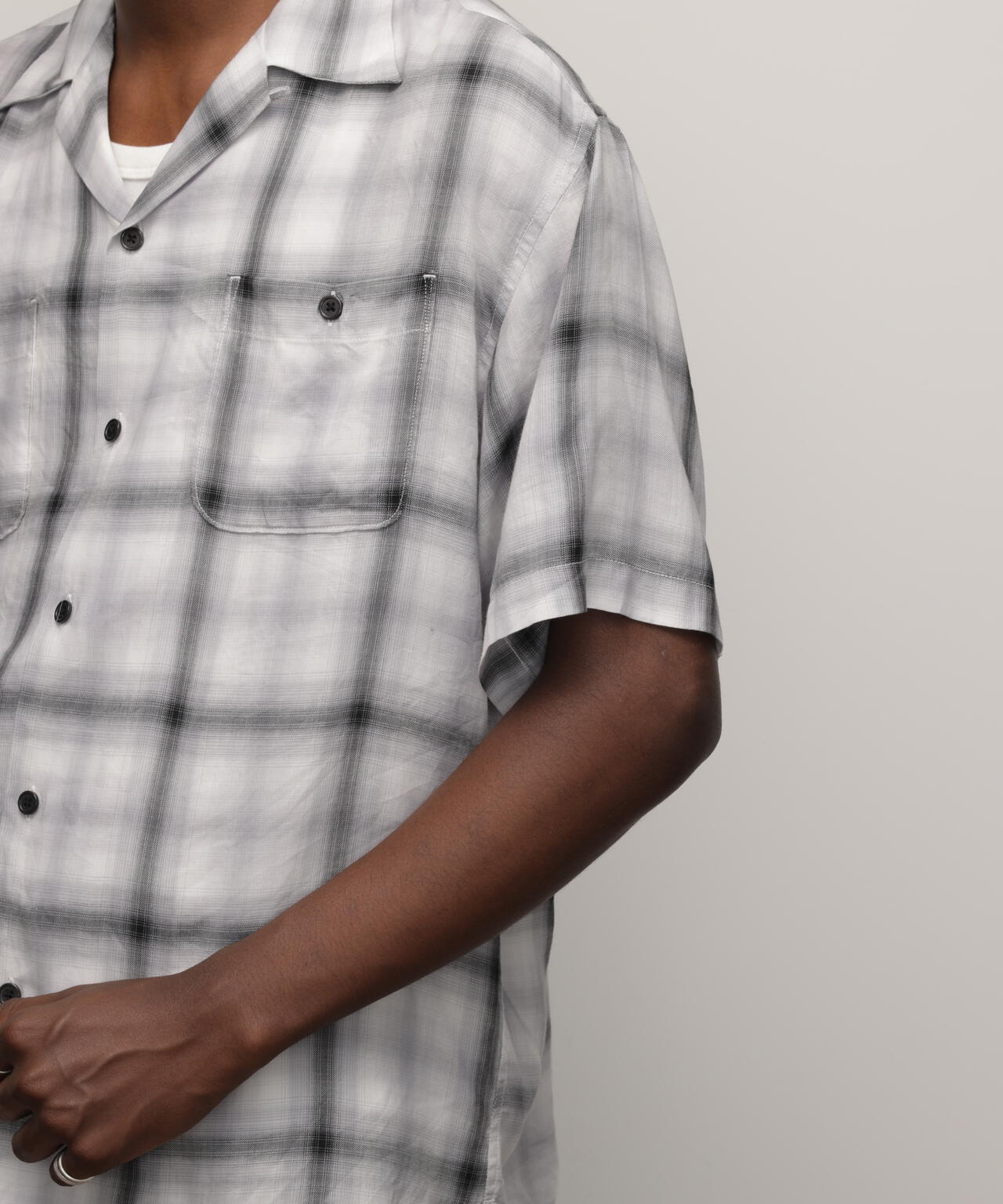 OMBRE CHECK SHIRT/オンブレチェックシャツ