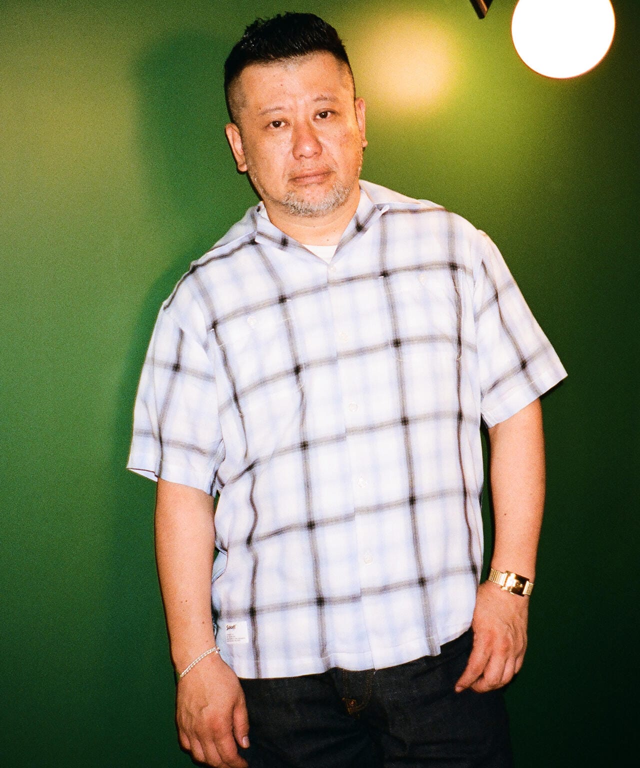 OMBRE CHECK SHIRT/オンブレチェックシャツ