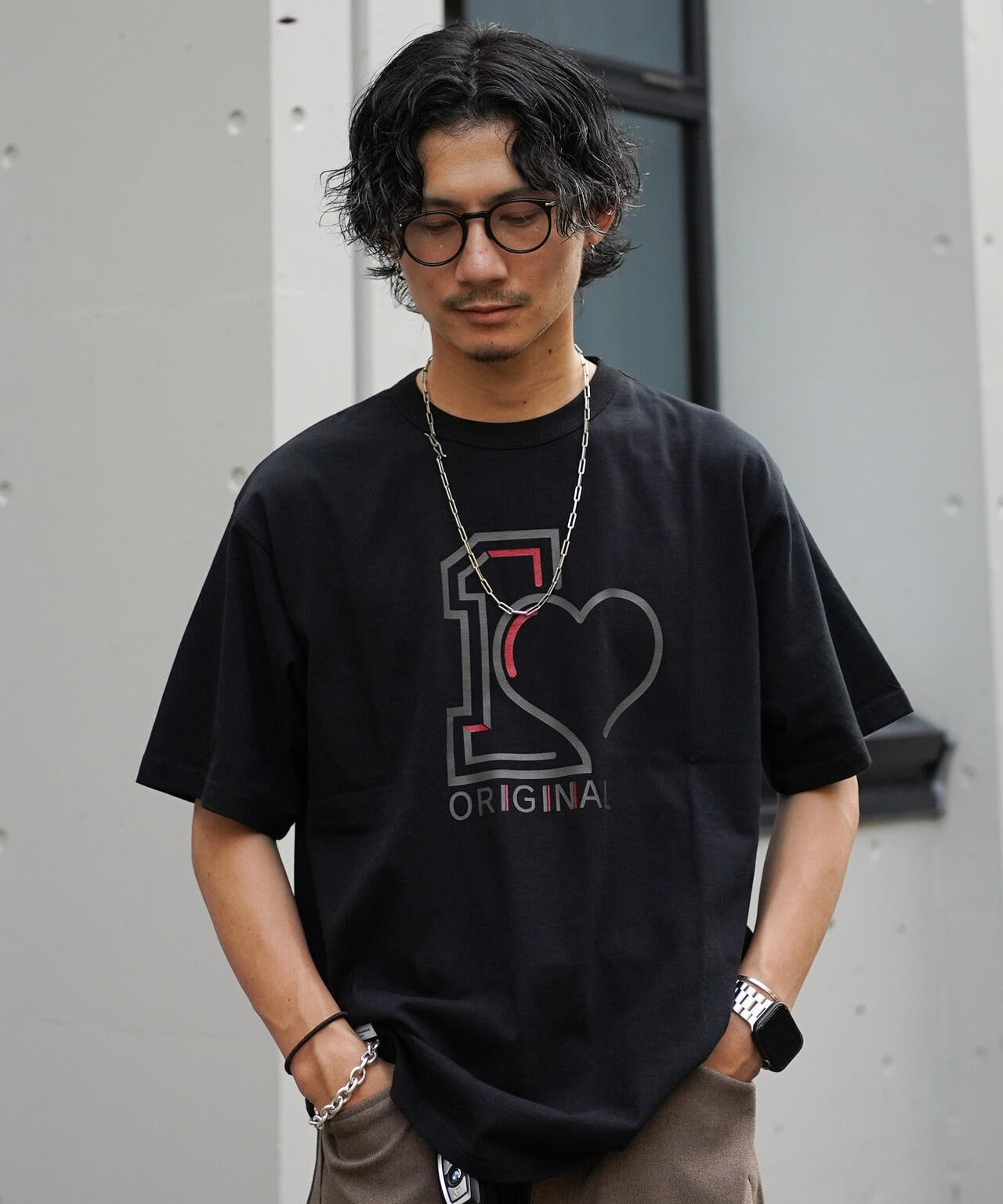 T-SHIRT "ORIGINAL HEART"/Tシャツ "オリジナルハート"
