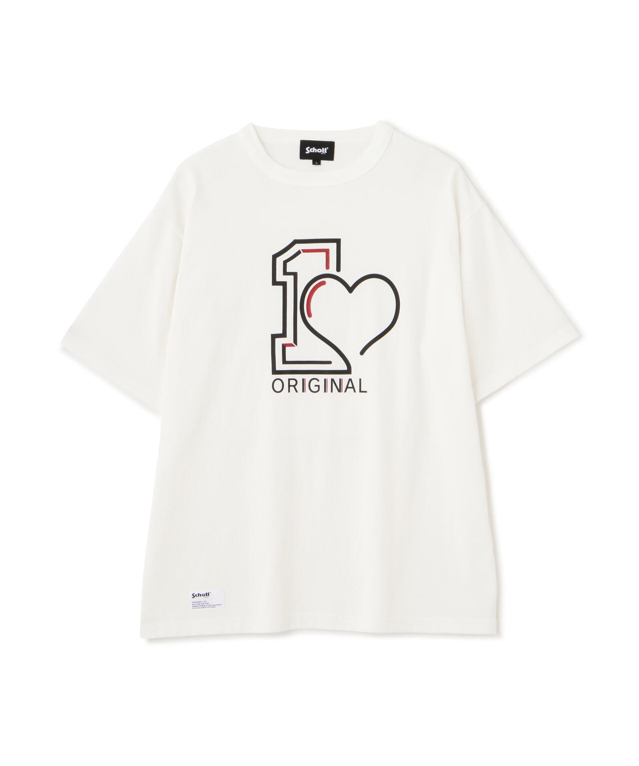 T-SHIRT "ORIGINAL HEART"/Tシャツ "オリジナルハート"