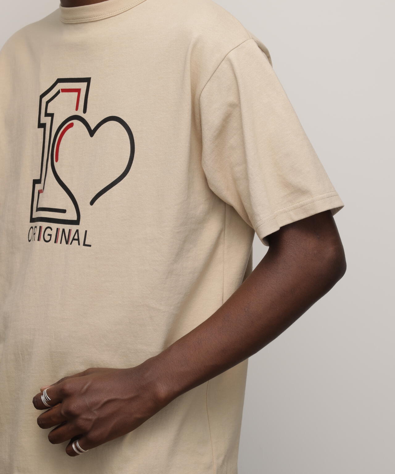 T-SHIRT "ORIGINAL HEART"/Tシャツ "オリジナルハート"