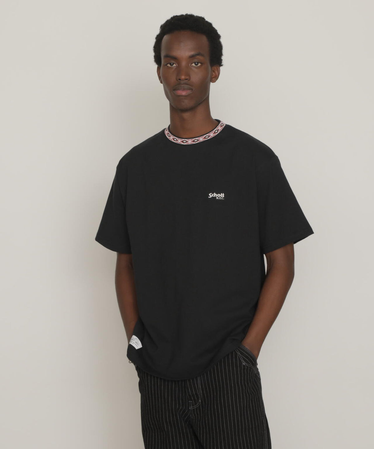 NATIVE RIB SS T-SHIRT/ネイティブリブ Tシャツ