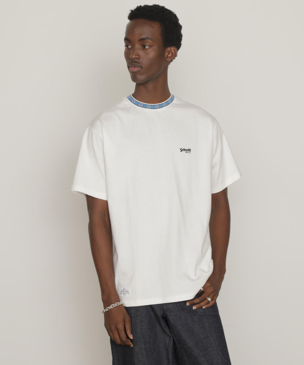 NATIVE RIB SS T-SHIRT/ネイティブリブ Tシャツ