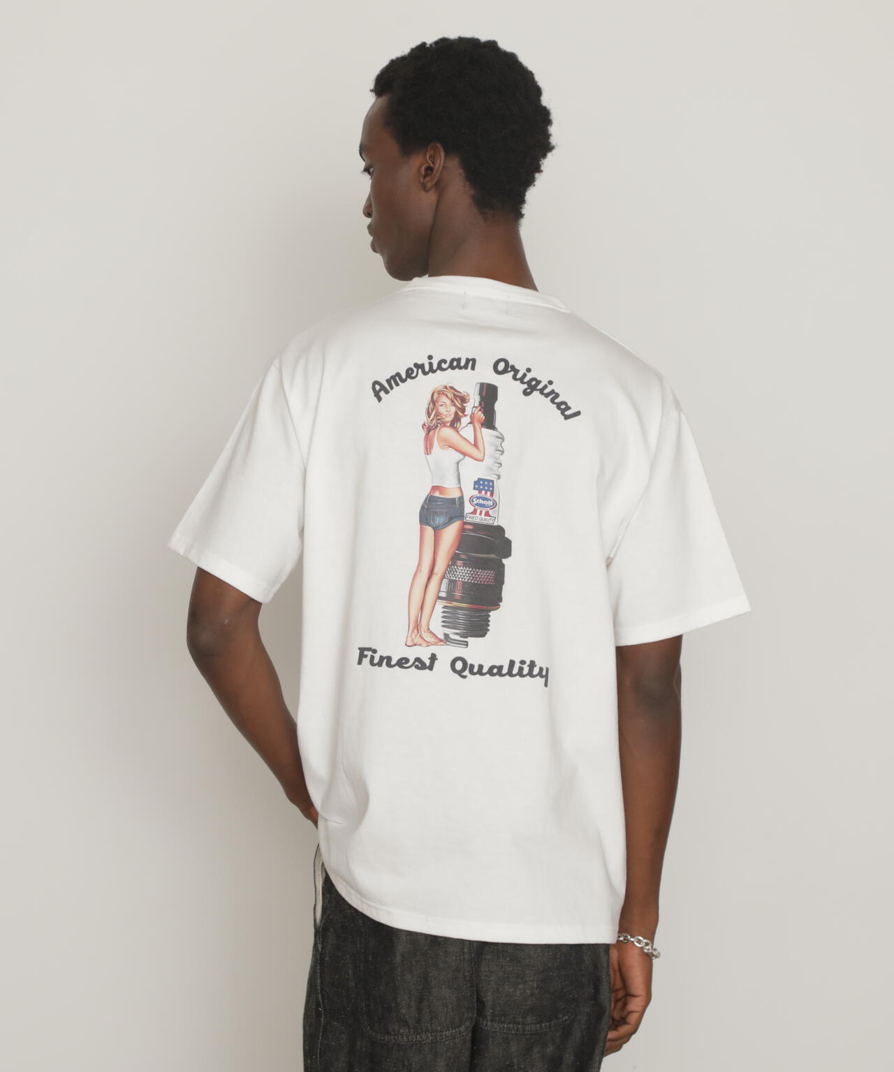 SS T-SHIRT PLUG ADVERTISING/プラグピンナップ Tシャツ