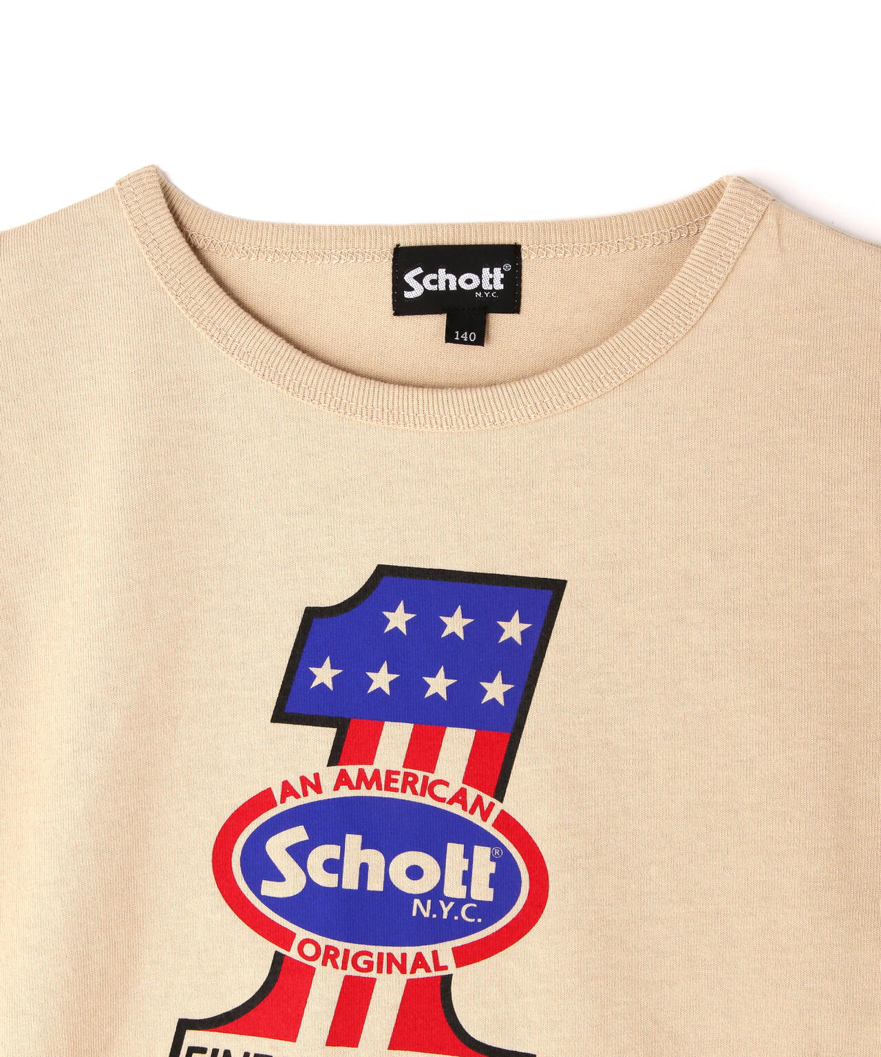 直営限定/KID'S SS T-SHIRT "NO.1 AMERICAN"/キッズ ティーシャツ "ナンバーワンアメリカン"